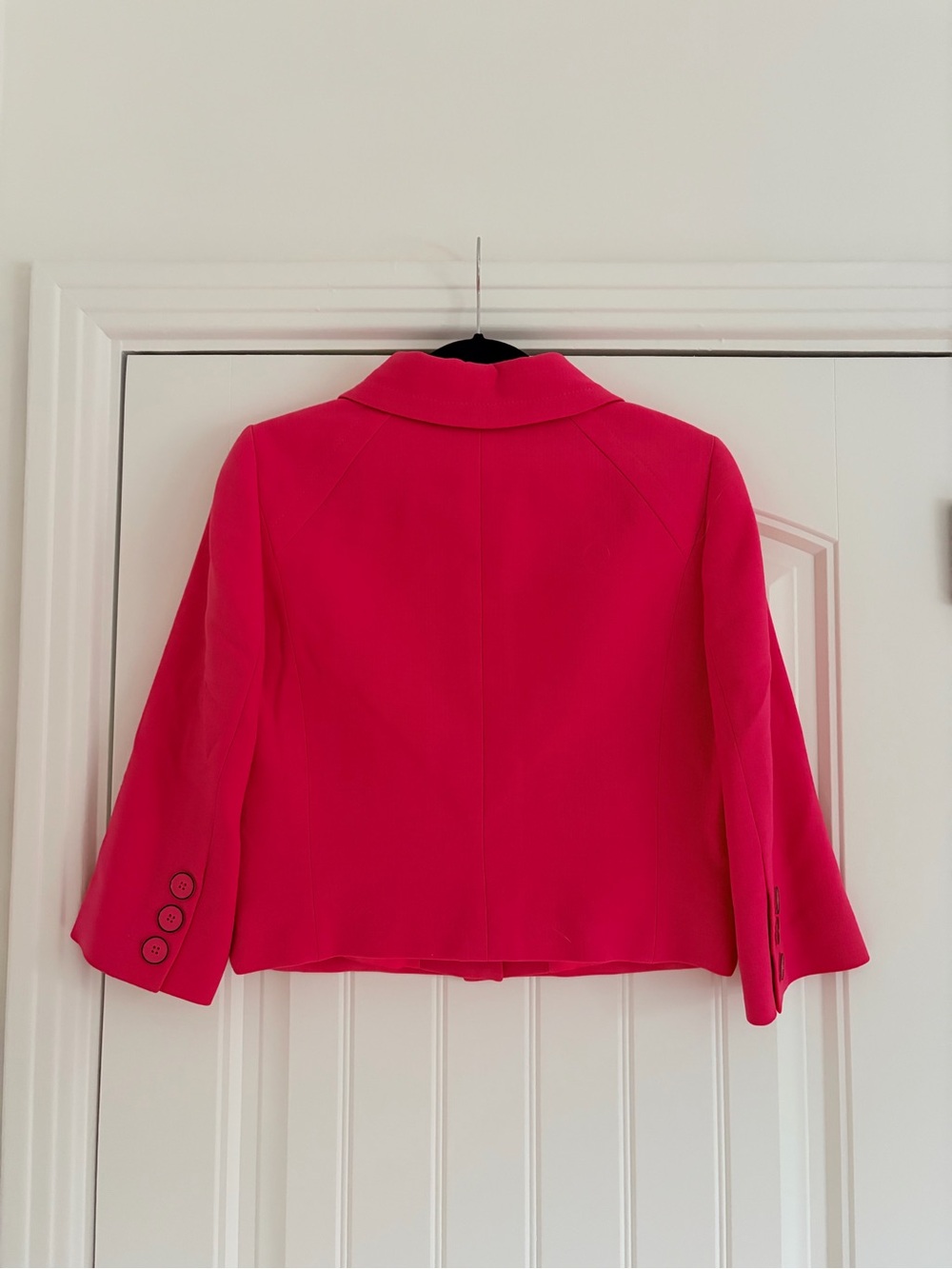Pink Cropped Jacket/Blazer - Picture 3 of 7